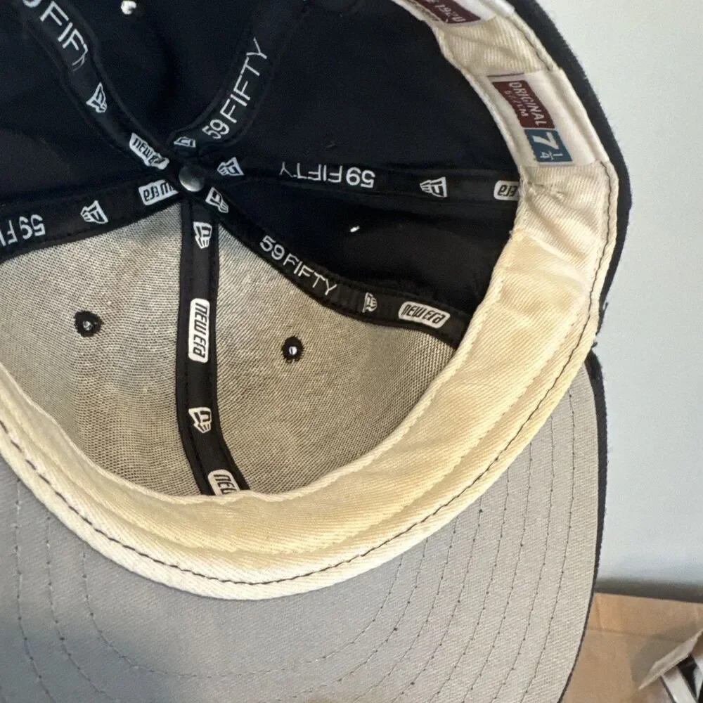 Toledo Mud Hens New Era Fitted Baseball Hat Cap; 59Fifty Sz 7 1/4 Clean; Minors
